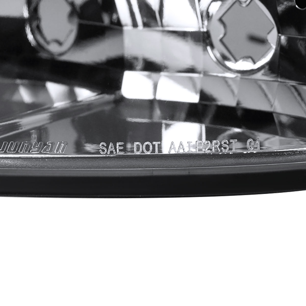 2005-2015 Nissan Armada Tail Lights (Matte Black Housing/Clear Lens)