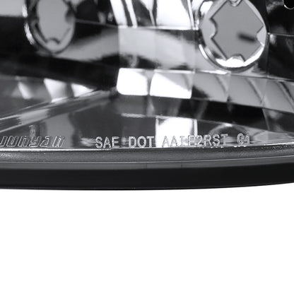2005-2015 Nissan Armada Tail Lights (Matte Black Housing/Clear Lens)