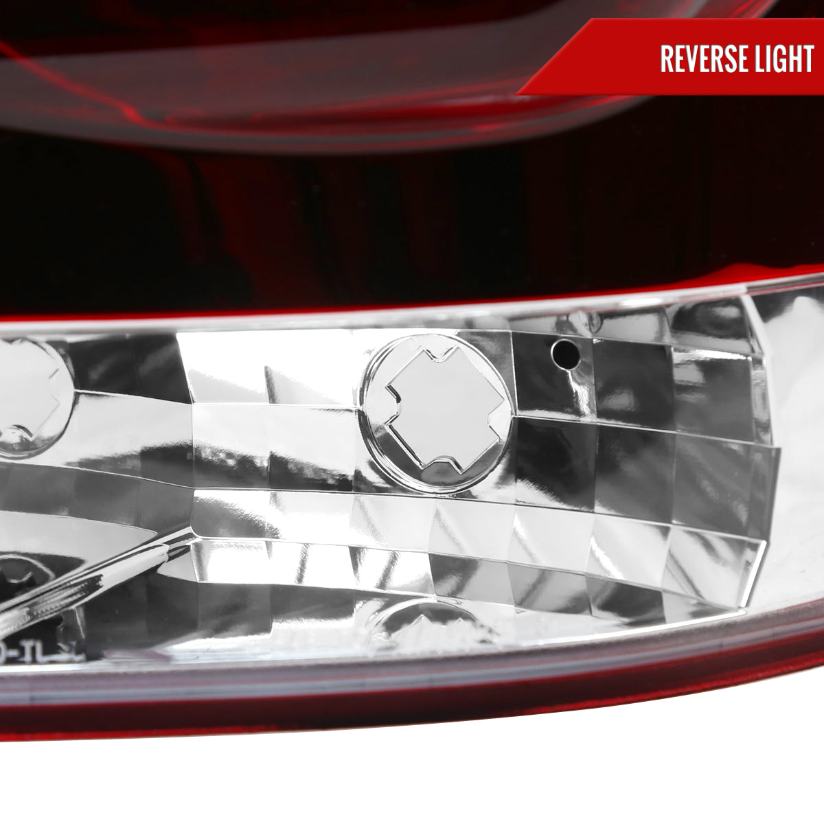 2005-2015 Nissan Armada LED Tail Lights (Chrome Housing/Red Clear Lens)