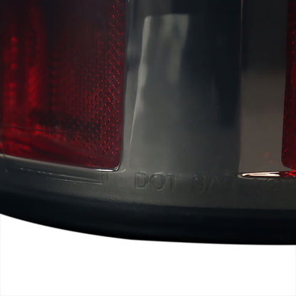2007-2012 Chevrolet Avalanche LED Tail Lights (Chrome Housing/Smoked Lens)