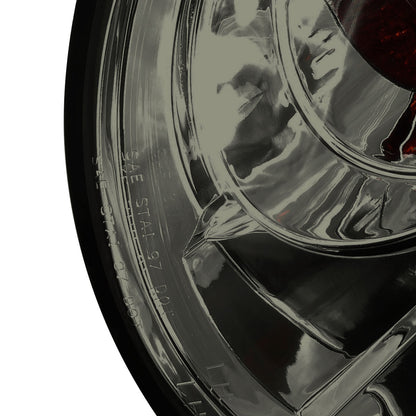1998-2005 Volkswagen Beetle Tail Lights (Chrome Housing/Smoked Lens)