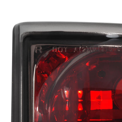 1995-2004 Chevrolet Blazer/S10 GMC Jimmy/Envoy Oldmosbile Bravada Tail Lights (Chrome Housing/Smoked Lens)