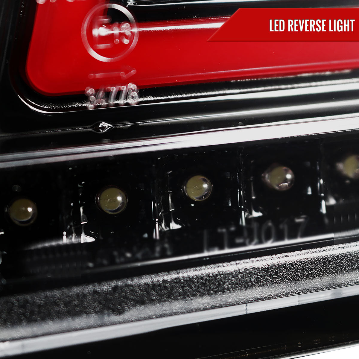 2006-2011 Mercedes Benz W164 ML Class LED Tail Lights (Jet Black Housing/Clear Lens)