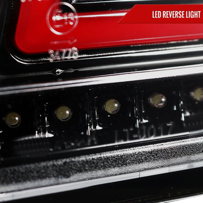 2006-2011 Mercedes Benz W164 ML Class LED Tail Lights (Jet Black Housing/Clear Lens)