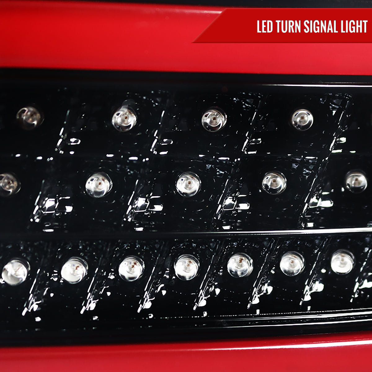 2006-2011 Mercedes Benz W164 ML Class LED Tail Lights (Jet Black Housing/Clear Lens)