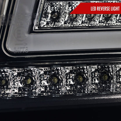 2006-2011 Mercedes Benz W164 ML Class LED Tail Lights (Chrome Housing/Smoked Lens)