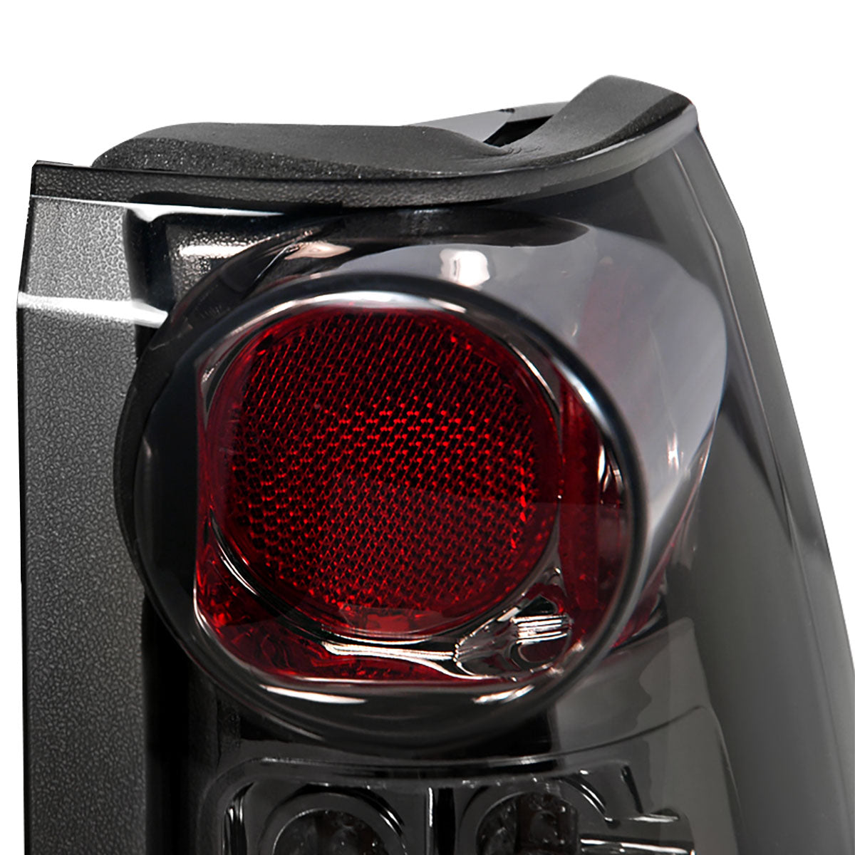1988-2000 Chevrolet C/K C10/Silverado/Tahoe/Suburban GMC Sierra/Jimmy/Yukon LED Tail Lights (Chrome Housing/Smoked Lens)