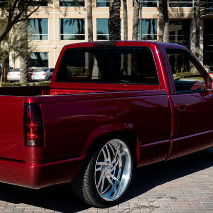 1994-2000 Chevrolet GMC C/K 1500/2500/3500 LED 3rd Brake Tail Light (Chrome Housing/Smoked Lens)