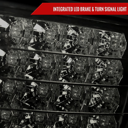 2000-2005 Toyota Celica LED Tail Lights (Chrome Housing/Smoked Lens)