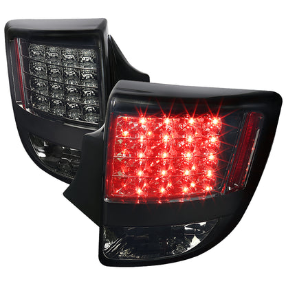 2000-2005 Toyota Celica LED Tail Lights (Chrome Housing/Smoked Lens)