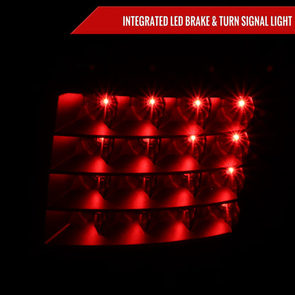 2000-2005 Toyota Celica V2 LED Tail Lights (Matte Black Housing/Clear Lens)
