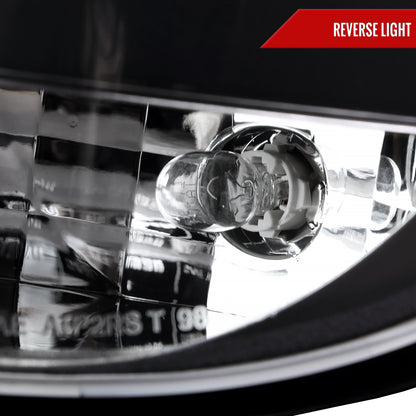 2000-2005 Toyota Celica V2 LED Tail Lights (Matte Black Housing/Clear Lens)