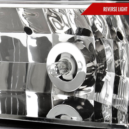 2005-2010 Dodge Charger Tail Lights (Matte Black Housing/Clear Lens)