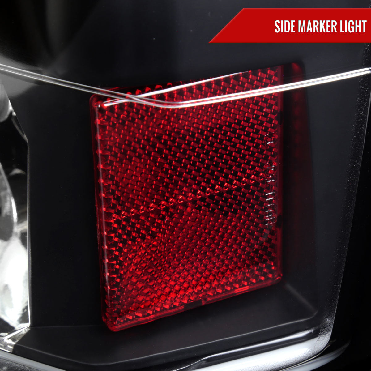 2005-2010 Dodge Charger Tail Lights (Matte Black Housing/Clear Lens)