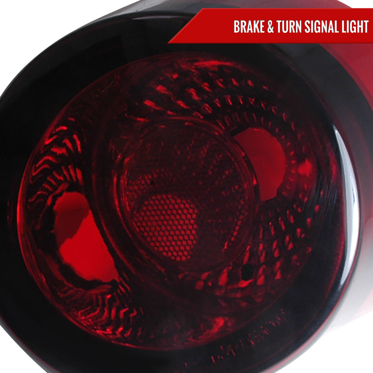 2005-2010 Chevrolet Cobalt Coupe Tail Lights & Trunk Reverse Lights (Chrome Housing/Red Smoked Lens)