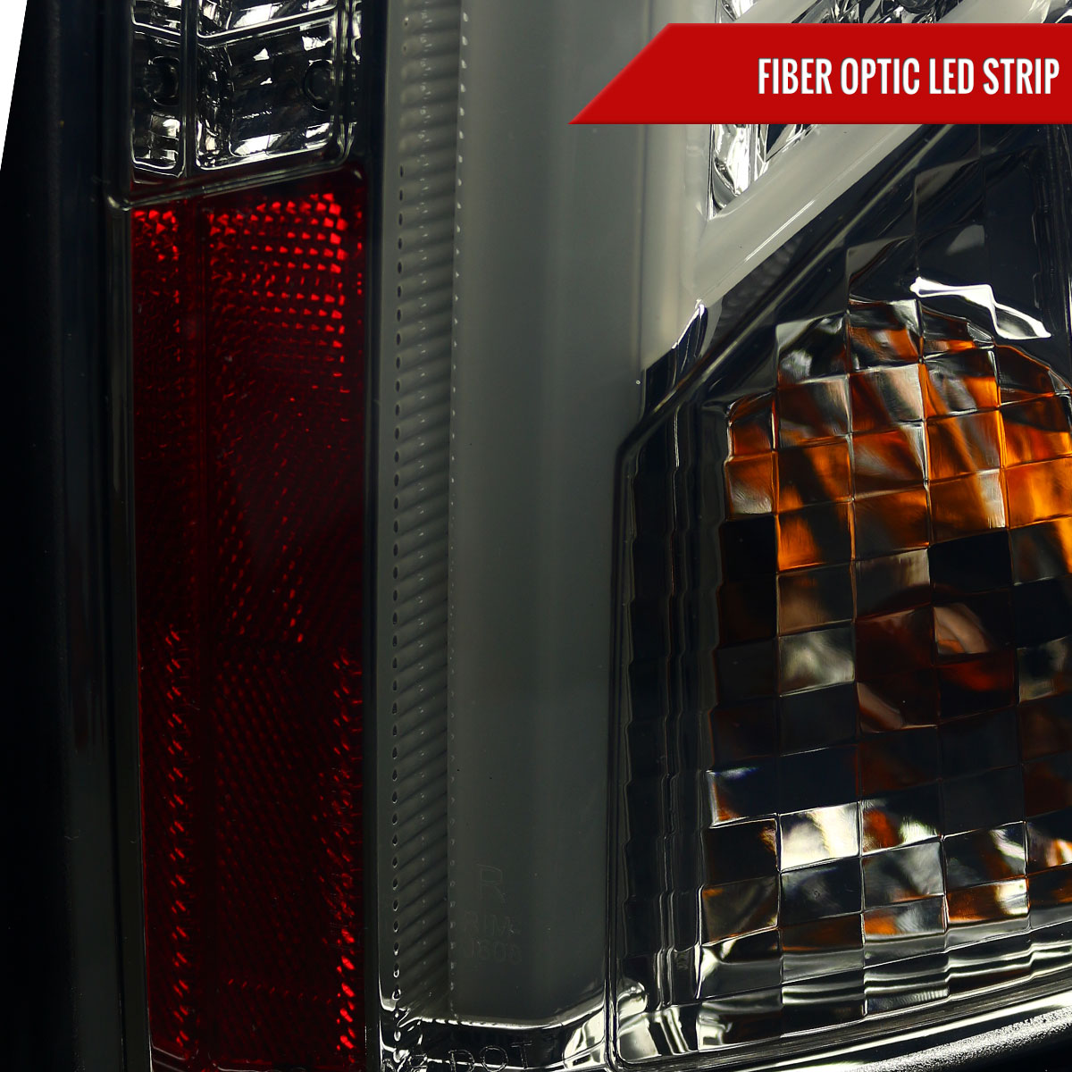 2003-2007 Cadillac CTS LED Tail Lights (Chrome Housing/Smoked Lens)