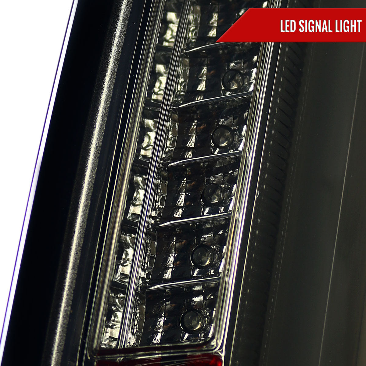 2003-2007 Cadillac CTS LED Tail Lights (Chrome Housing/Smoked Lens)