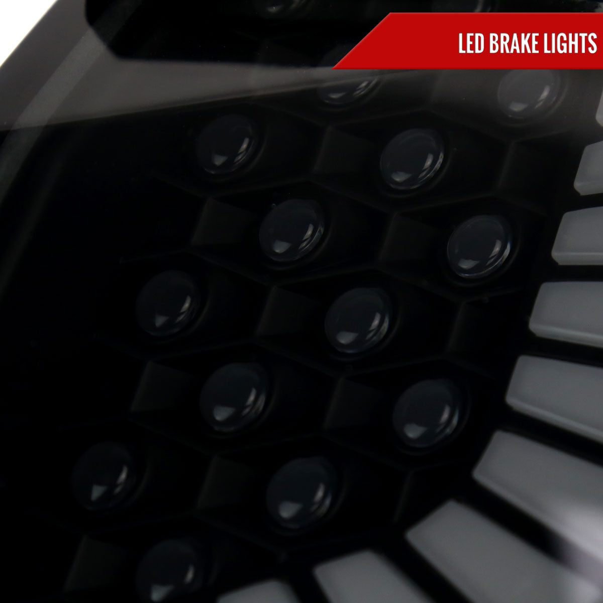 2017-2021 Honda Civic Hatchback Sequential Turn Signal LED Tail Lights (Black Housing/Smoked Lens)