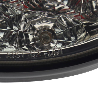 1997-2004 Chevrolet Corvette C5 4PC LED Tail Lights (Chrome Housing/Smoked Lens)