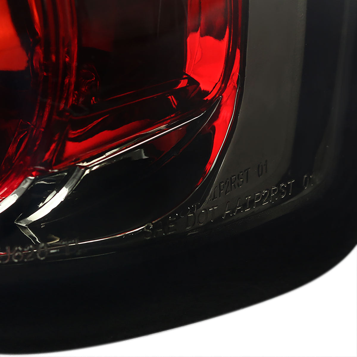 1997-2004 Dodge Dakota Tail Lights (Chrome Housing/Smoked Lens)