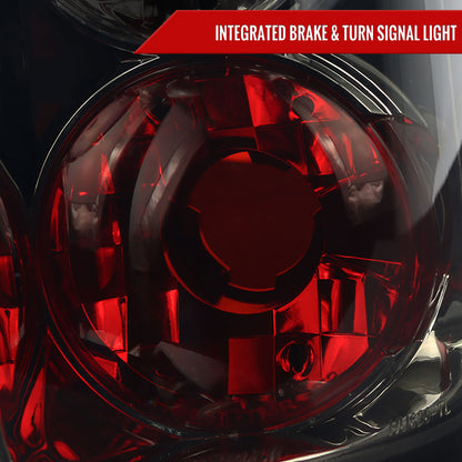 1997-2004 Dodge Dakota Tail Lights (Matte Black Housing/Clear Lens)