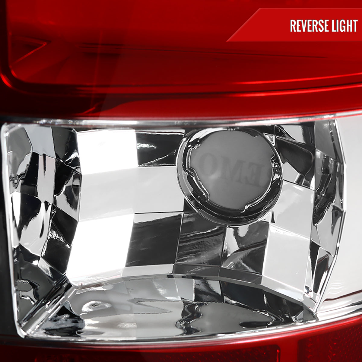 2000-2006 Chevrolet Suburban/Tahoe GMC Yukon/Yukon XL LED C Bar Tail Lights (Chrome Housing/Red Clear Lens)