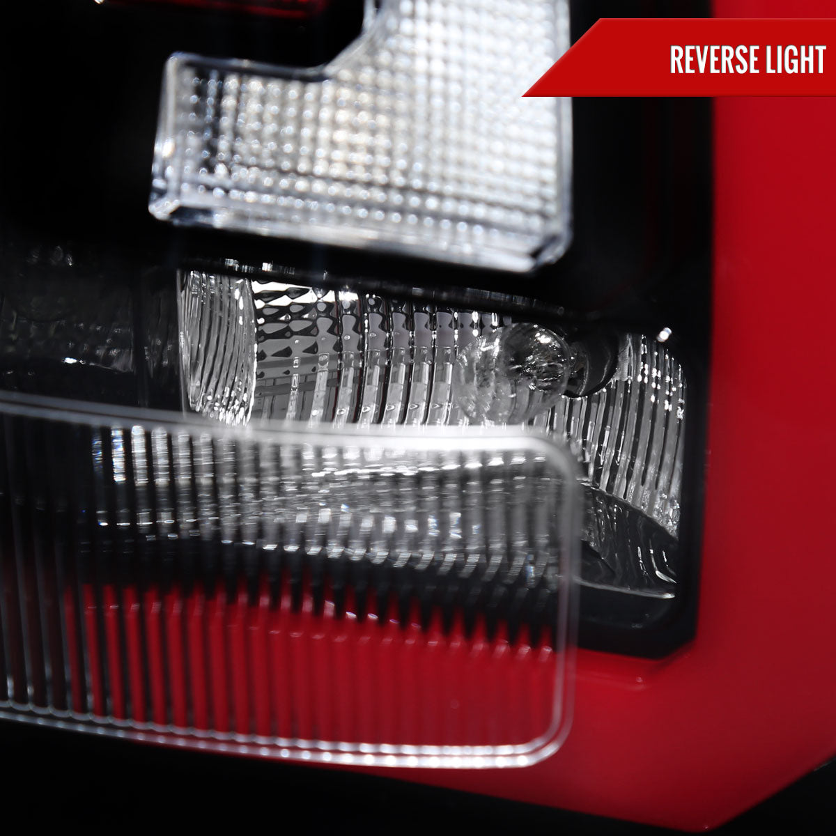 2007-2014 Chevrolet Tahoe/Suburban / 2007-2014 GMC Yukon/Yukon Denali LED Sequential Turn Signal Tail Lights  (Jet Black Housing/Clear Lens)