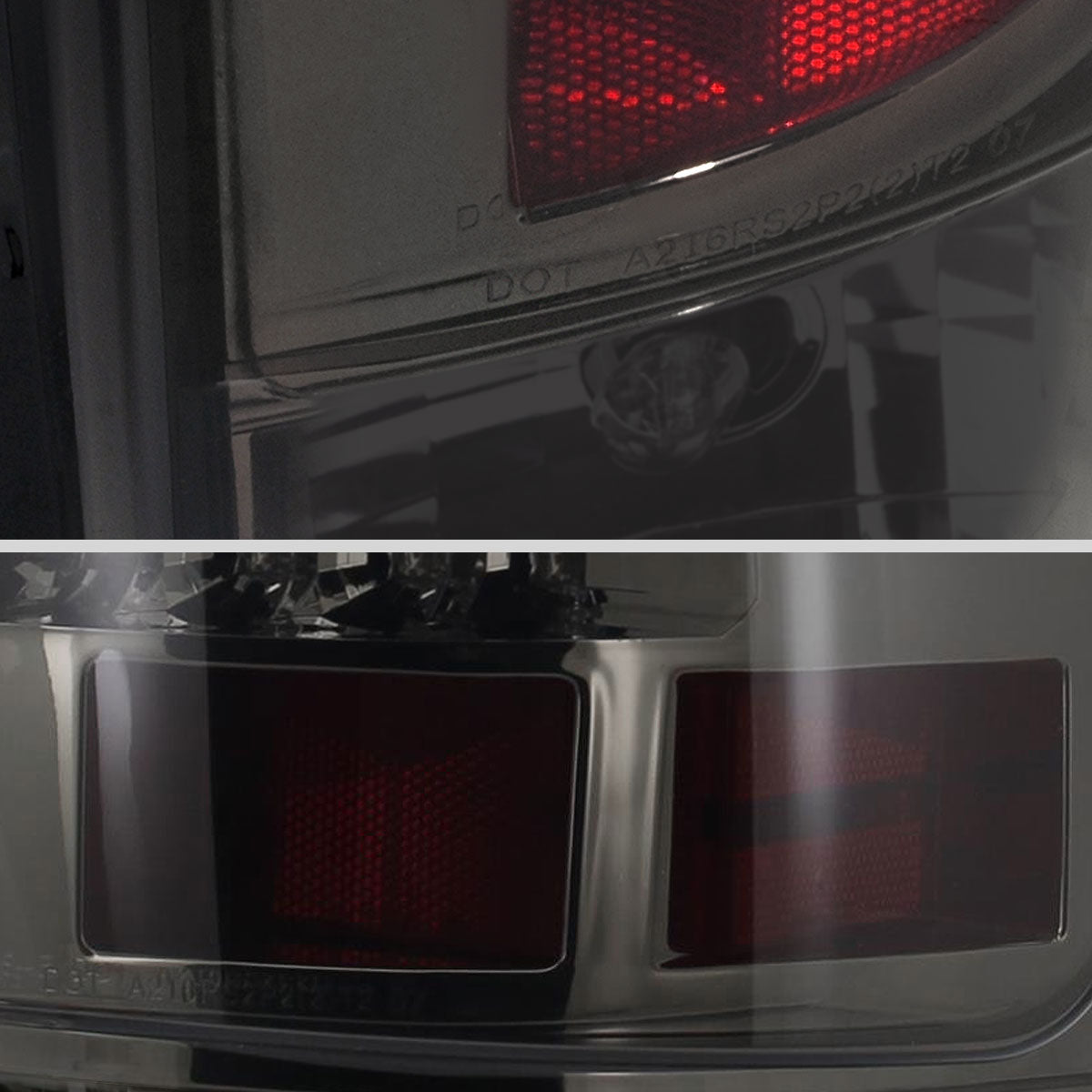 2007-2014 Chevrolet Tahoe/Suburban LED Tail Lights (Chrome Housing/Smoked Lens)