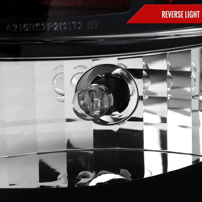 2007-2014 Chevrolet Tahoe/Suburban LED Tail Lights (Matte Black Housing/Clear Lens)