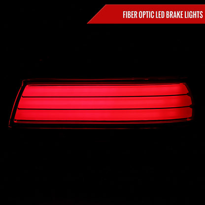 1997-2000 BMW E39 5 Series Sedan LED Tail Lights (Chrome Housing/Smoked Lens)