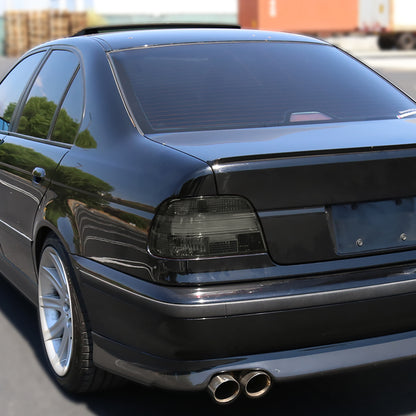 1997-2000 BMW E39 5 Series Sedan LED Tail Lights (Chrome Housing/Smoked Lens)