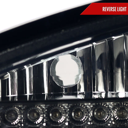 2006-2008 BMW E90 3 Series Sedan LED Tail Lights (Chrome Housing/Smoked Lens)