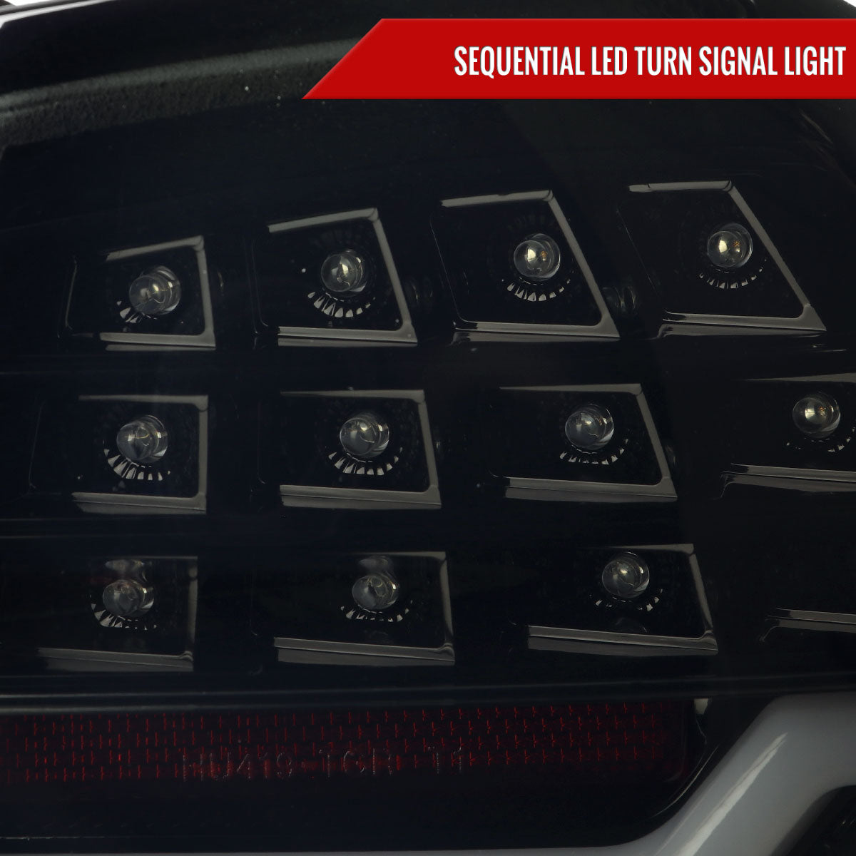 2009-2011 BMW E90 3-Series 4Dr Sedan LED Tail Light (Glossy Black Housing/Clear Lens)