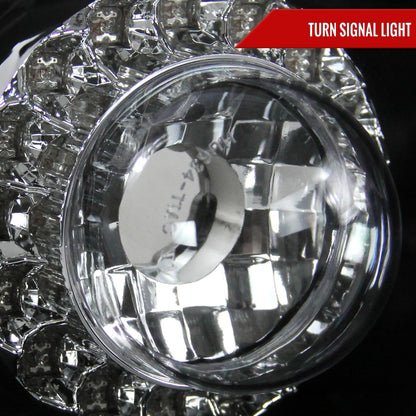 2006-2011 Mitsubishi Eclipse LED Tail Lights (Matte Black Housing/Clear Lens)