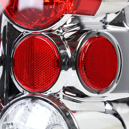 2003-2006 Ford Expedition Tail Lights (Chrome Housing/Clear Lens)