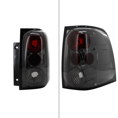 2003-2006 Ford Expedition Tail Lights (Chrome Housing/Smoked Lens)