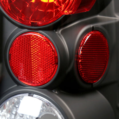 2003-2006 Ford Expedition Tail Lights (Matte Black Housing/Clear Lens)