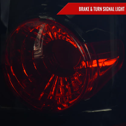 1997-2002 Ford Expedition Tail Lights (Glossy Black Housing/Smoked Lens)
