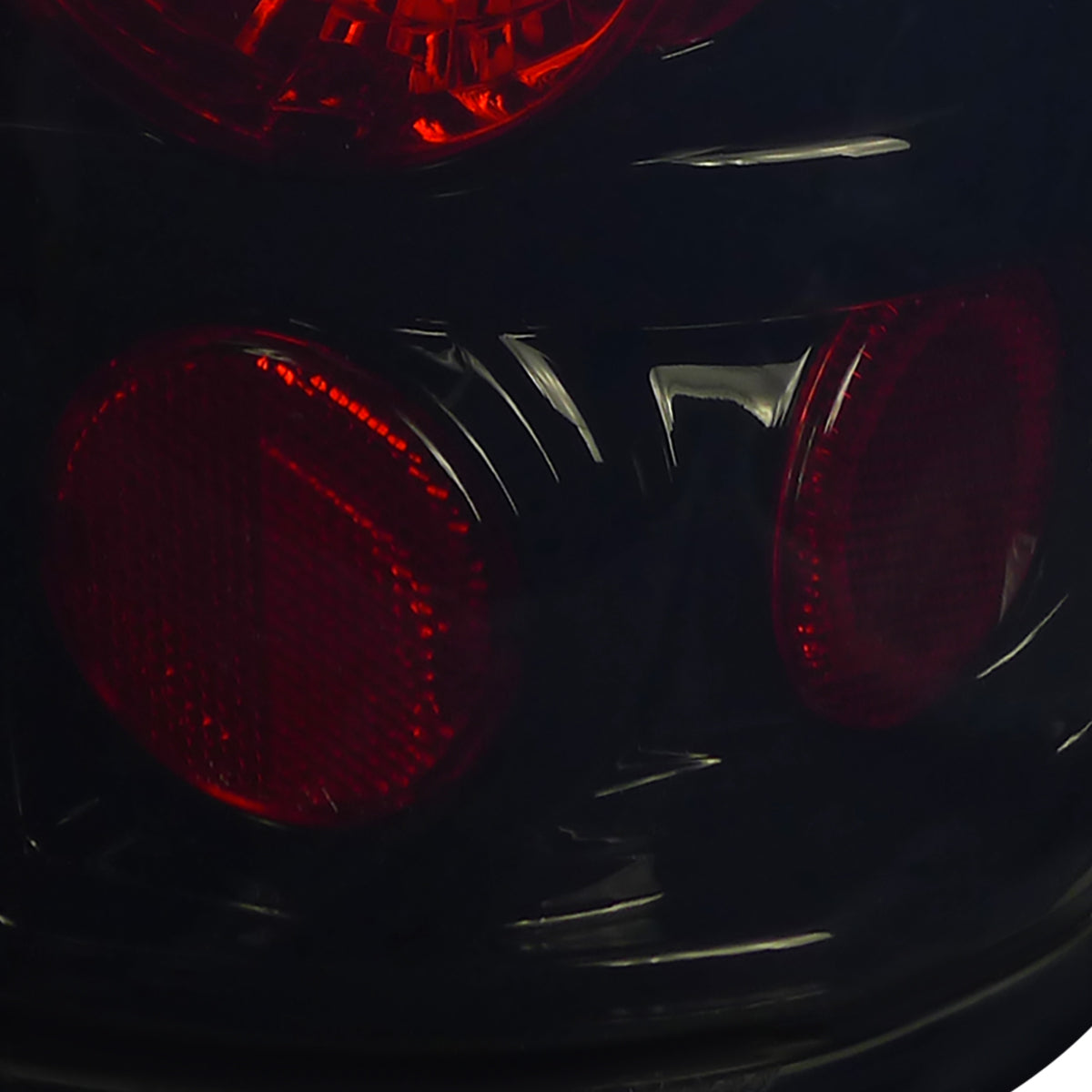 1997-2002 Ford Expedition Tail Lights (Glossy Black Housing/Smoked Lens)