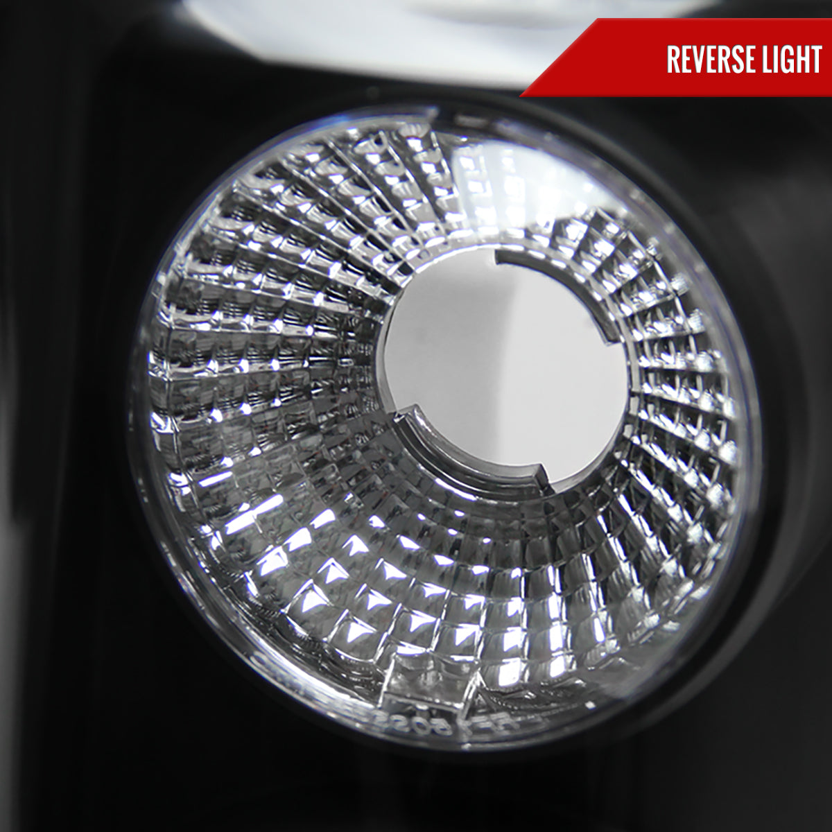 1997-2002 Ford Expedition Tail Lights (Matte Black Housing/Clear Lens)