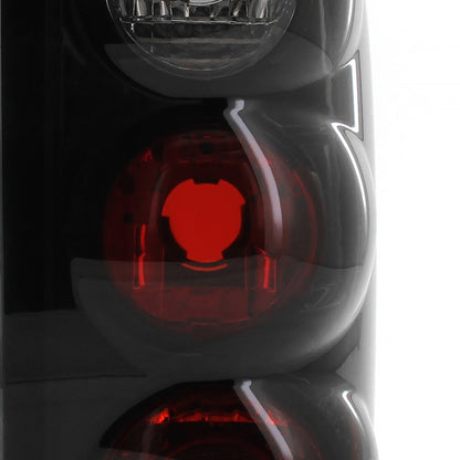 1995-1997 Ford Explorer Tail Lights (Glossy Black Housing/Smoked Lens)