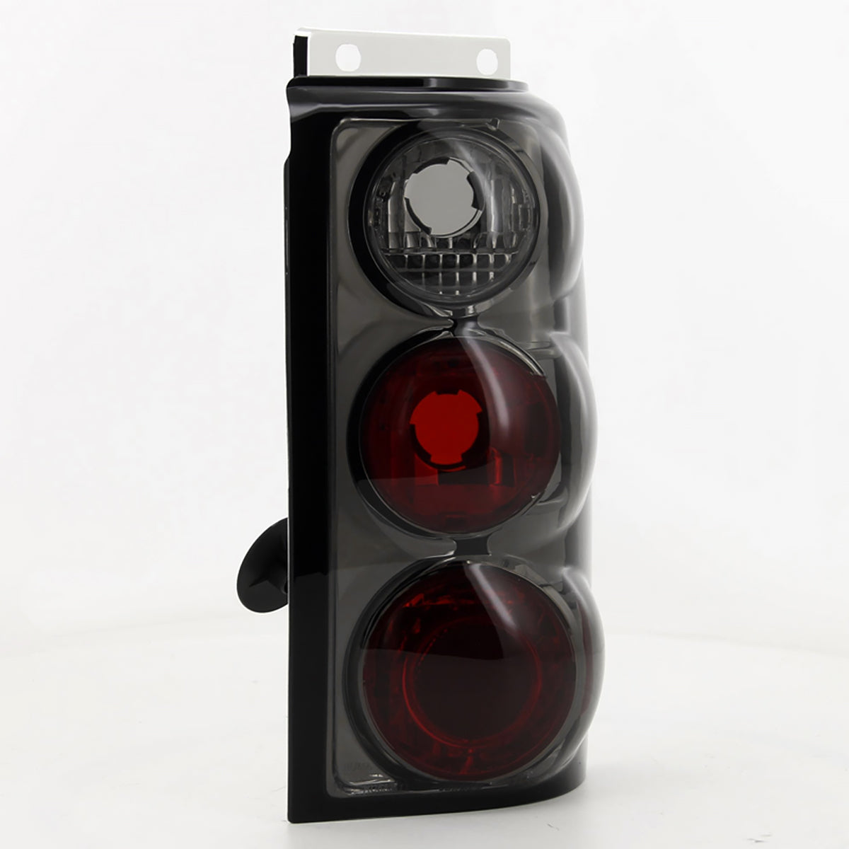 1995-1997 Ford Explorer Tail Lights (Chrome Housing/Smoked Lens)