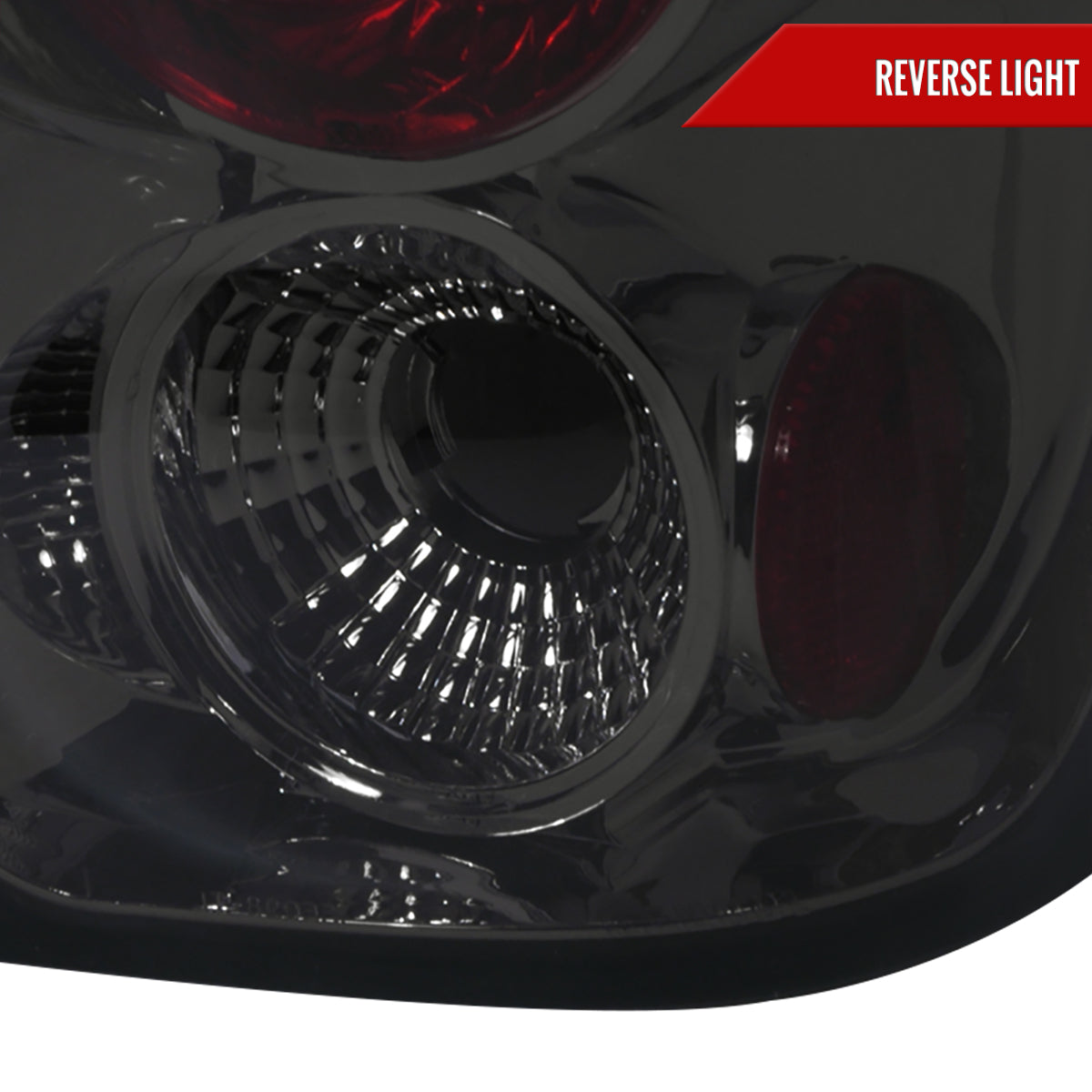 1998-2001 Ford Explorer Mercury Mountaineer Tail Lights (Chrome Housing/Smoked Lens)