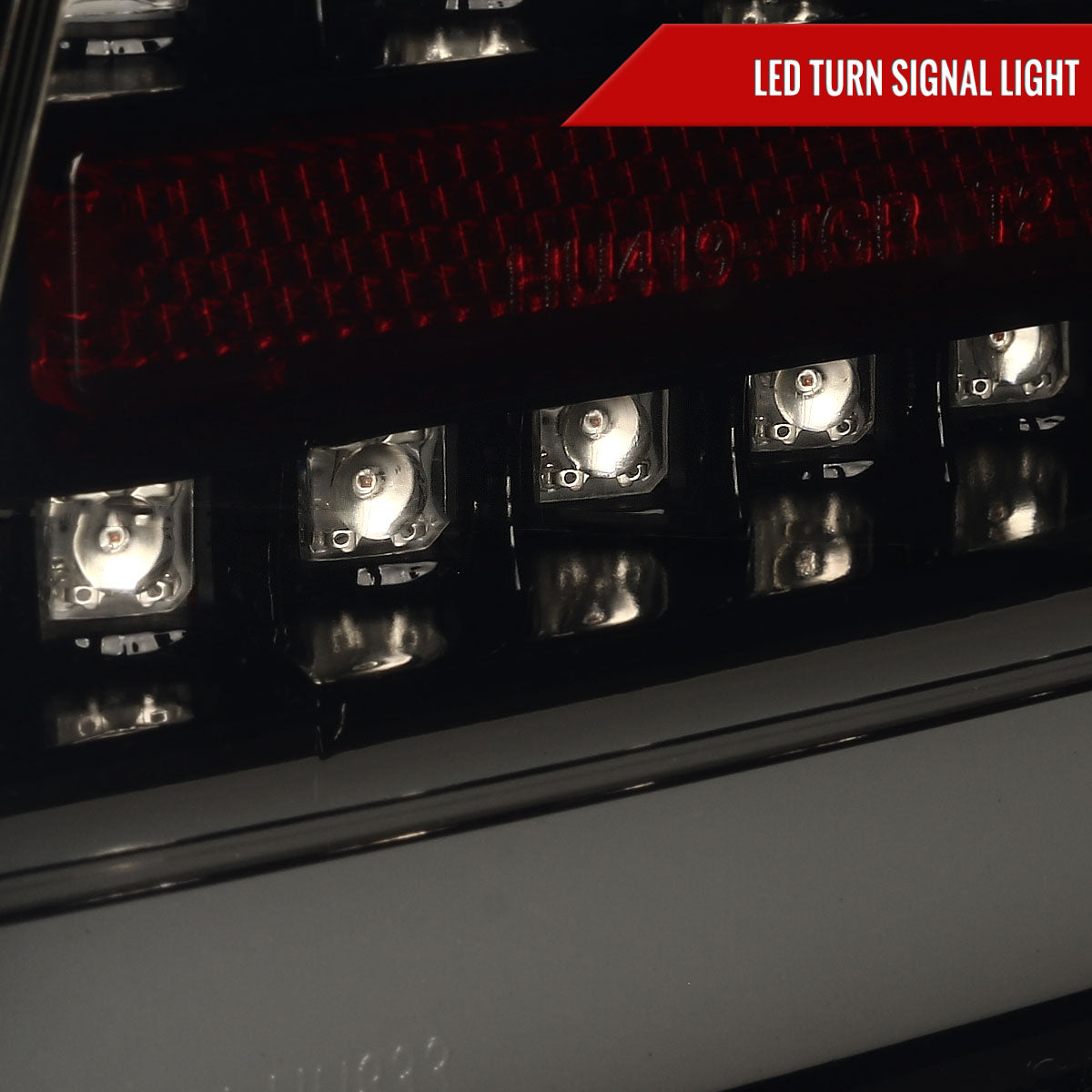 2008-2017 Mitsubishi Lancer / 2008-2015 Lancer EVO X Sedan LED Tail Lights (Glossy Black Housing/Smoked Lens)