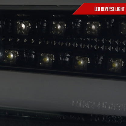 2008-2017 Mitsubishi Lancer / 2008-2015 Lancer EVO X Sedan LED Tail Lights (Glossy Black Housing/Smoked Lens)