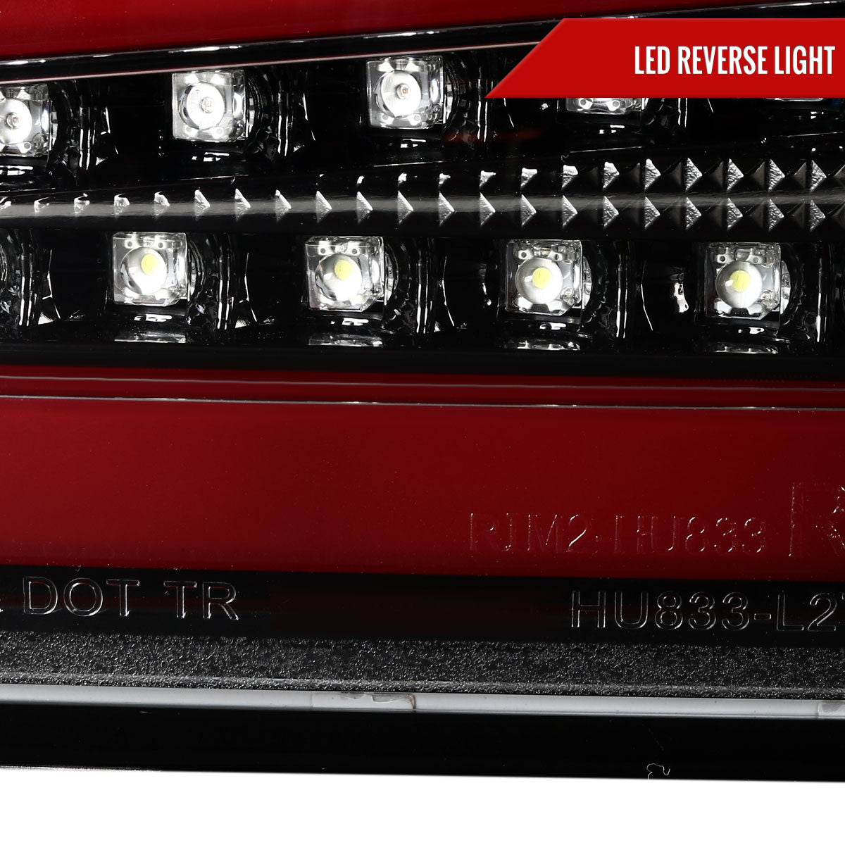 2008-2017 Mitsubishi Lancer / 2008-2015 Lancer EVO X Sedan LED Tail Lights (Jet Black Housing/Clear Lens)