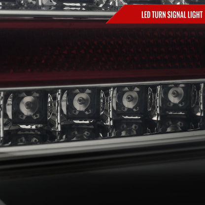 2008-2017 Mitsubishi Lancer / 2008-2015 Lancer EVO X Sedan LED Tail Lights (Chrome Housing/Smoked Lens)