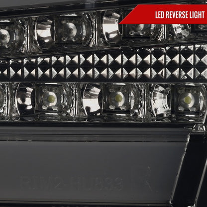 2008-2017 Mitsubishi Lancer / 2008-2015 Lancer EVO X Sedan LED Tail Lights (Chrome Housing/Smoked Lens)