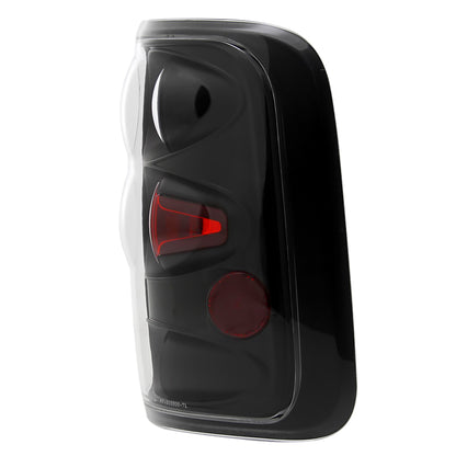 2004-2008 Ford F-150 Styleside Tail Lights (Matte Black Housing/Clear Lens)