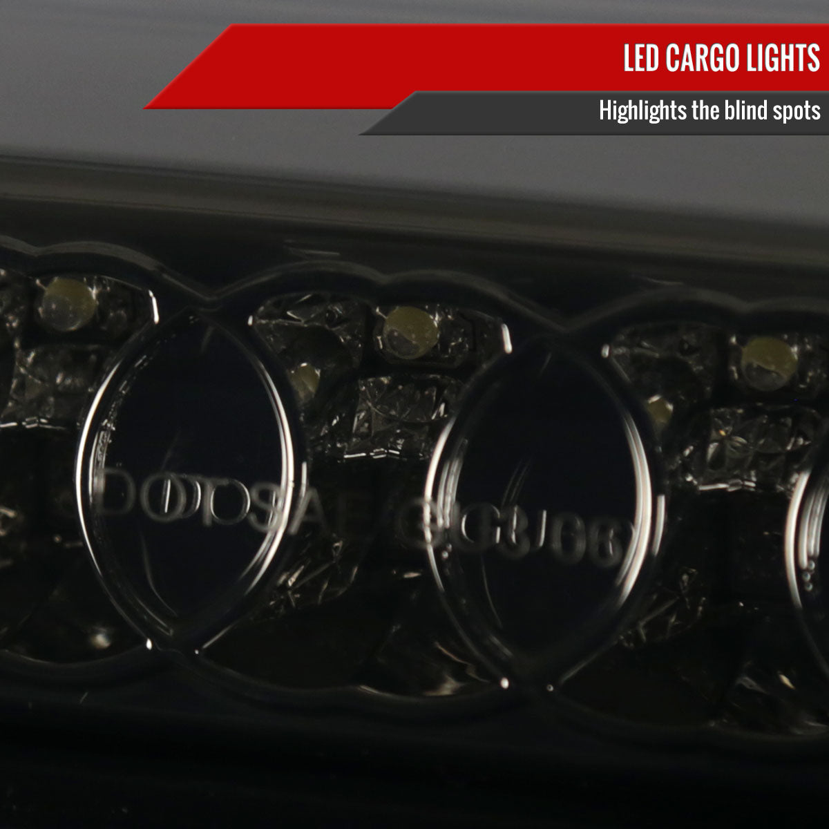 2004-2008 Ford F-150 LED 3rd Brake Light (Chrome Housing/Smoked Lens)